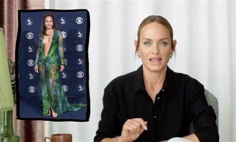 Amber Valletta Reflects on Jennifer Lopez's Versace Jungle Dress.